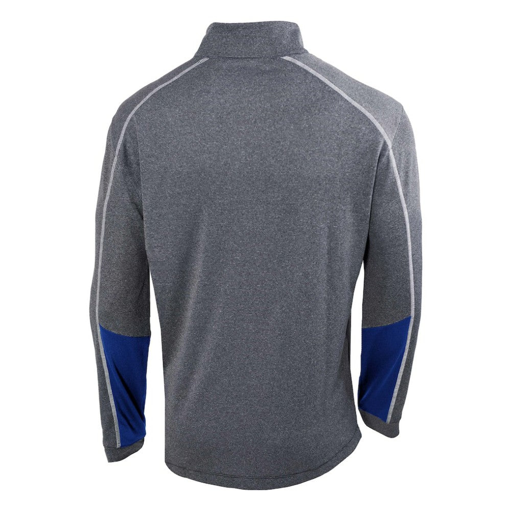 Tampa Bay Lightning Columbia Omni-Wick Shotgun 2.0 Quarter-Zip Pullover Top - Gray/Blue - NHL