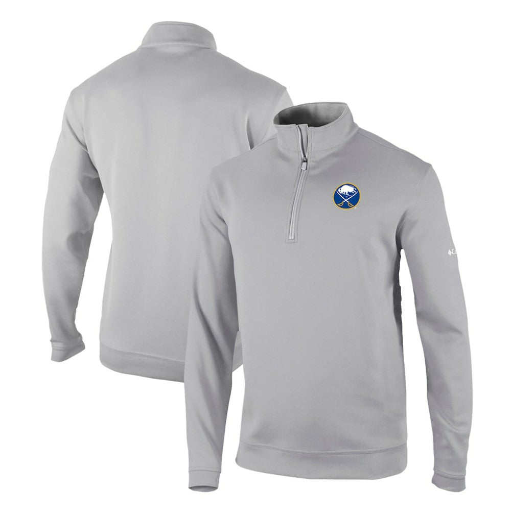 Buffalo Sabres Columbia Omni-Wick Wickhams Hills Half-Zip Pullover Top - Gray - NHL