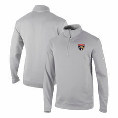 Florida Panthers Columbia Omni-Wick Wickhams Hills Half-Zip Pullover Top - Gray - NHL
