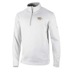 Nashville Predators Columbia Omni-Wick Wickhams Hills Half-Zip Pullover Top - White - NHL