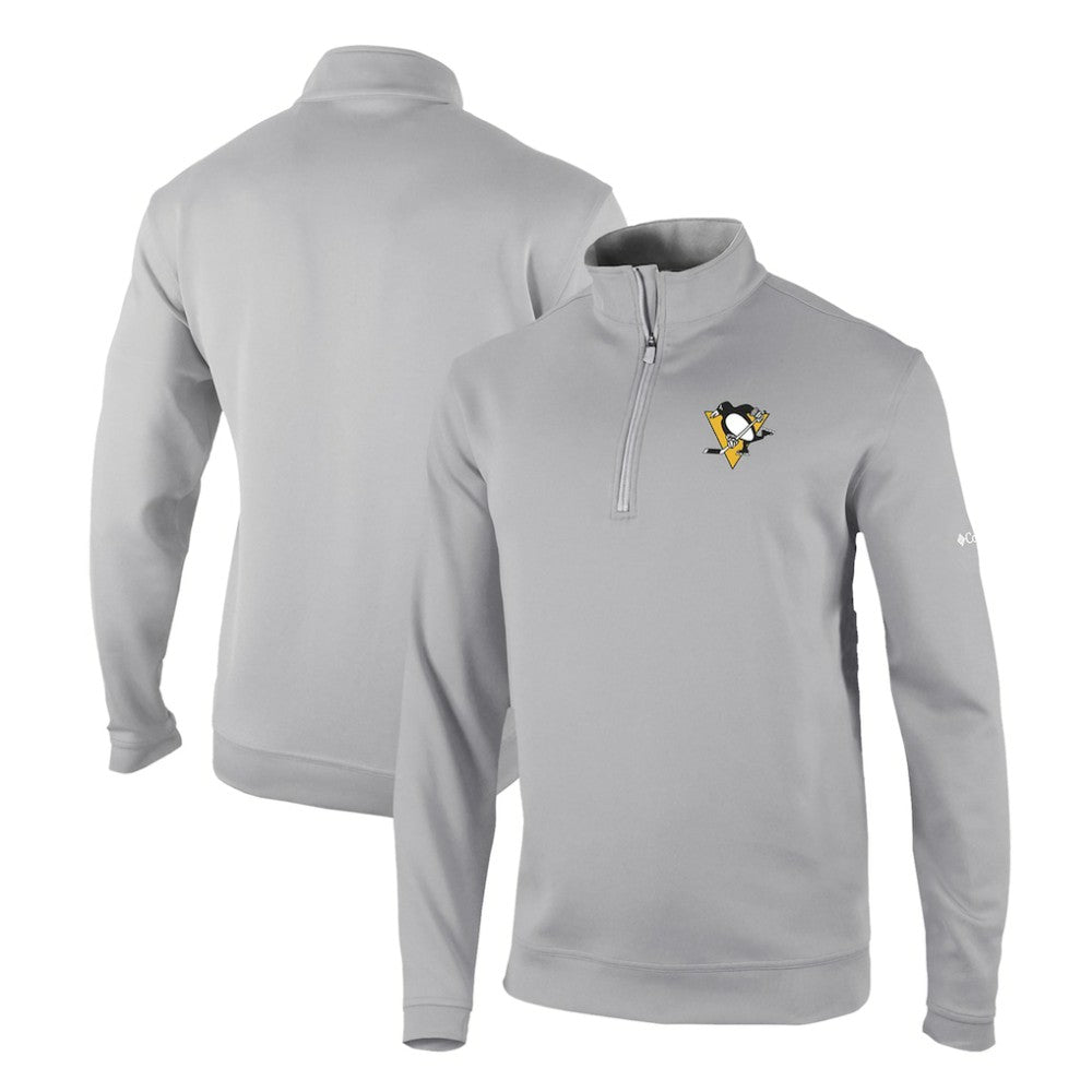 Pittsburgh Penguins Columbia Omni-Wick Wickhams Hills Half-Zip Pullover Top - Gray - NHL