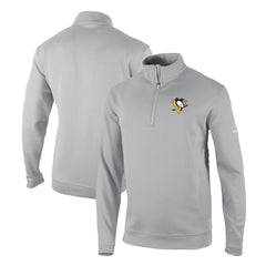 Pittsburgh Penguins Columbia Omni-Wick Wickhams Hills Half-Zip Pullover Top - Gray - NHL