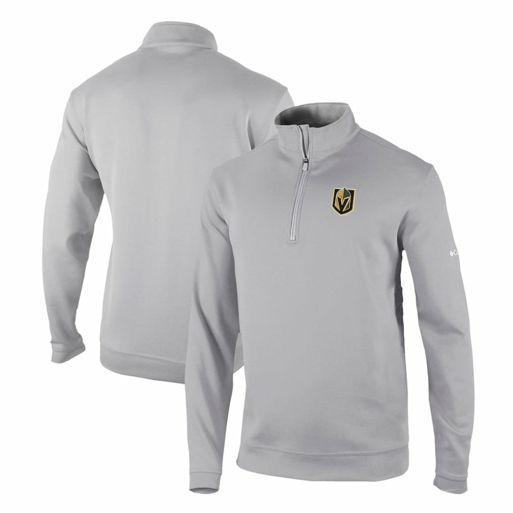 Vegas Golden Knights Columbia Omni-Wick Wickhams Hills Half-Zip Pullover Top - Gray - NHL