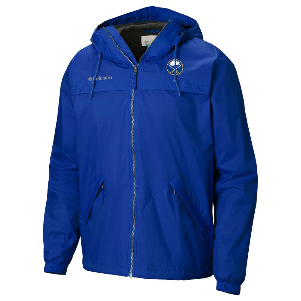 Buffalo Sabres Columbia Oroville Creek Lightweight Full-Zip Windbreaker Jacket - Blue - NHL