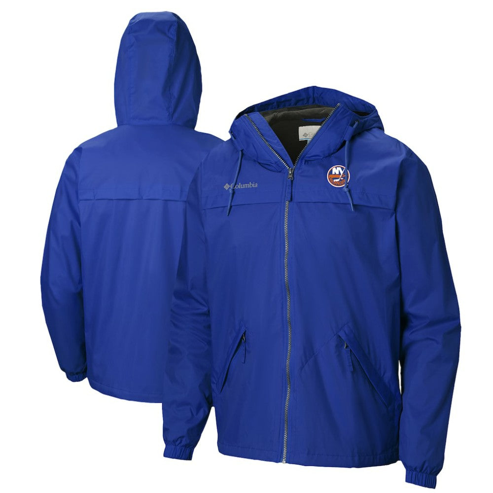 New York Islanders Columbia Oroville Creek Lightweight Full-Zip Windbreaker Jacket - Blue - NHL