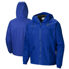 St. Louis Blues Columbia Oroville Creek Lightweight Full-Zip Windbreaker Jacket - Blue - NHL