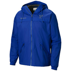 St. Louis Blues Columbia Oroville Creek Lightweight Full-Zip Windbreaker Jacket - Blue - NHL