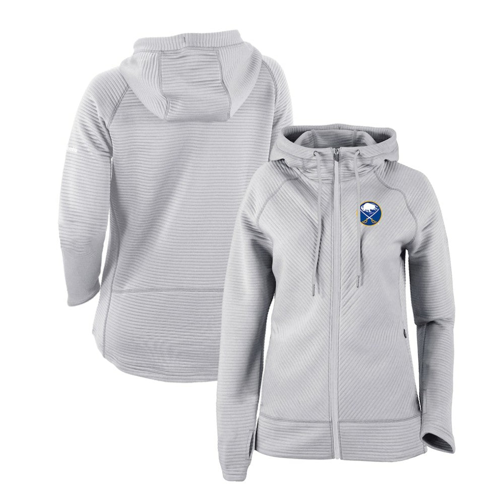 Buffalo Sabres Columbia Women's Omni-Wick Pack It Up Full-Zip Jacket - Gray - NHL