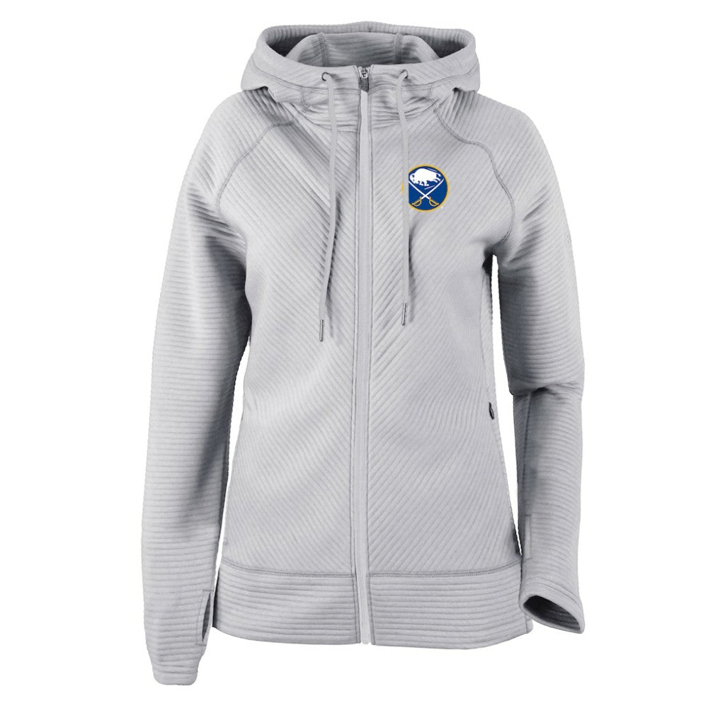 Buffalo Sabres Columbia Women's Omni-Wick Pack It Up Full-Zip Jacket - Gray - NHL