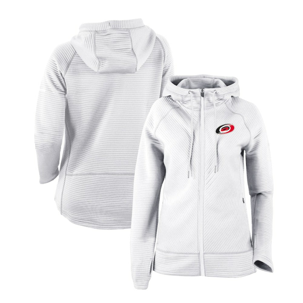 Carolina Hurricanes Columbia Women's Omni-Wick Pack It Up Full-Zip Jacket - White - NHL