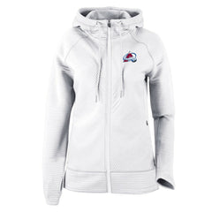 Colorado Avalanche Columbia Women's Omni-Wick Pack It Up Full-Zip Jacket - White - NHL