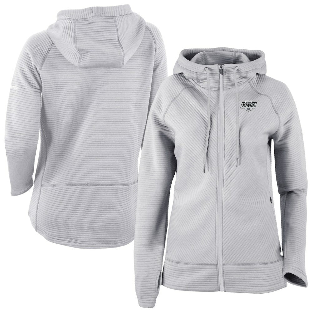 Los Angeles Kings Columbia Women's Omni-Wick Pack It Up Full-Zip Jacket - Gray - NHL