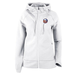 New York Islanders Columbia Women's Omni-Wick Pack It Up Full-Zip Jacket - White - NHL