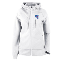 New York Rangers Columbia Women's Omni-Wick Pack It Up Full-Zip Jacket - White - NHL