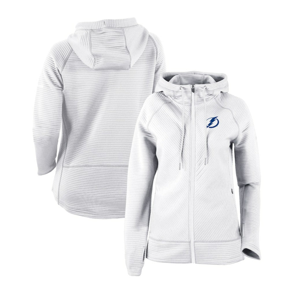 Tampa Bay Lightning Columbia Women's Omni-Wick Pack It Up Full-Zip Jacket - White - NHL