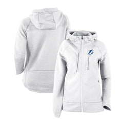 Tampa Bay Lightning Columbia Women's Omni-Wick Pack It Up Full-Zip Jacket - White - NHL