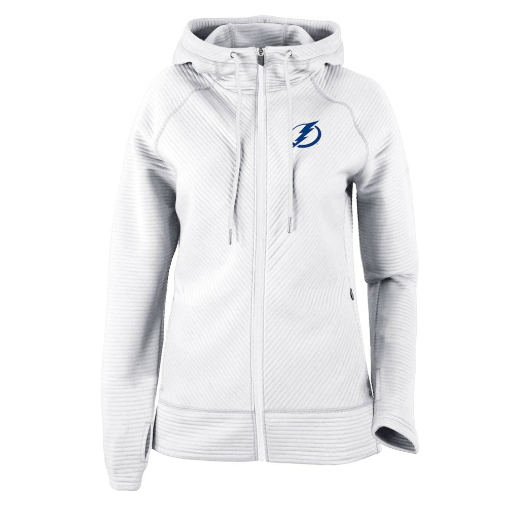 Tampa Bay Lightning Columbia Women's Omni-Wick Pack It Up Full-Zip Jacket - White - NHL