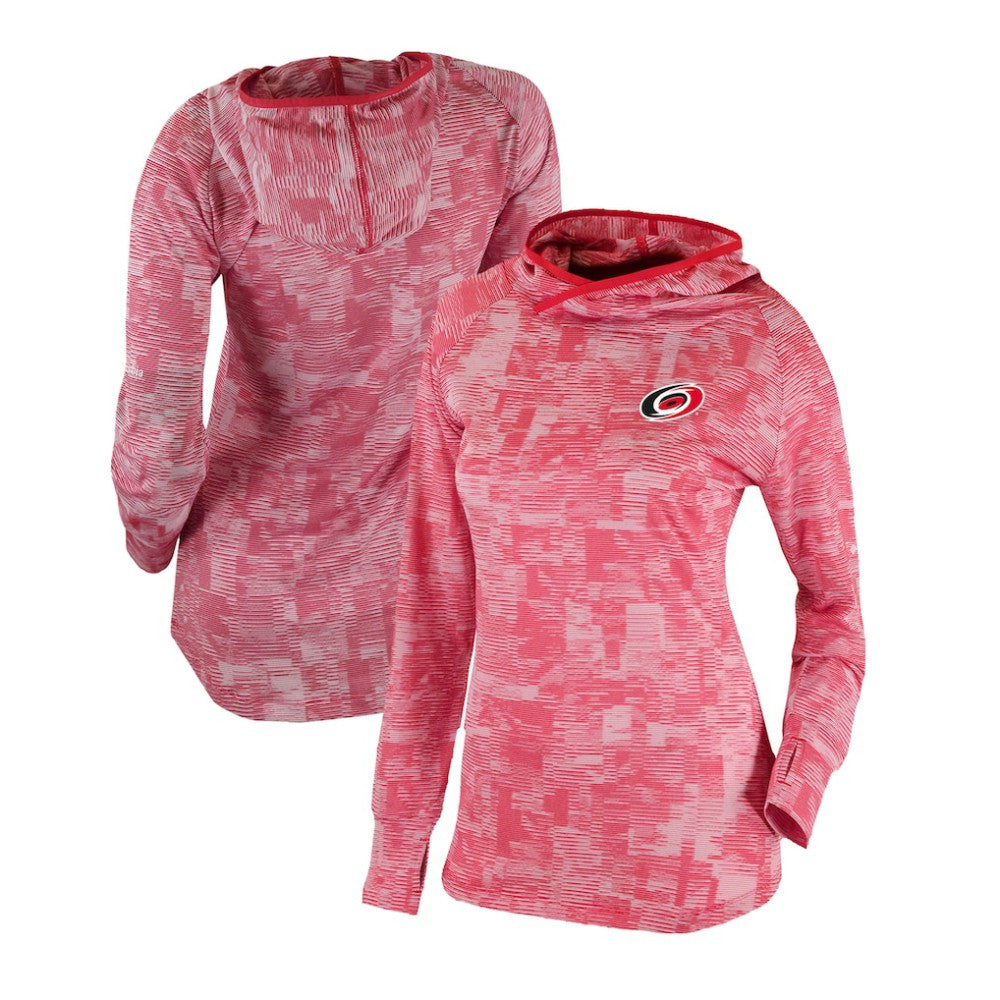 Carolina Hurricanes Columbia Women's Omni-Wick Sunday Ball Pullover Hoodie - Red - NHL