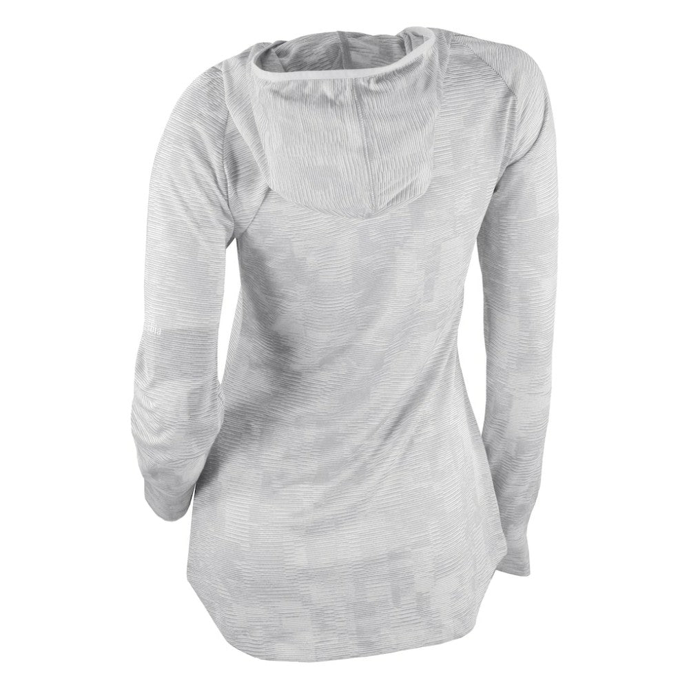 Detroit Red Wings Columbia Women's Omni-Wick Sunday Ball Pullover Hoodie - White - NHL
