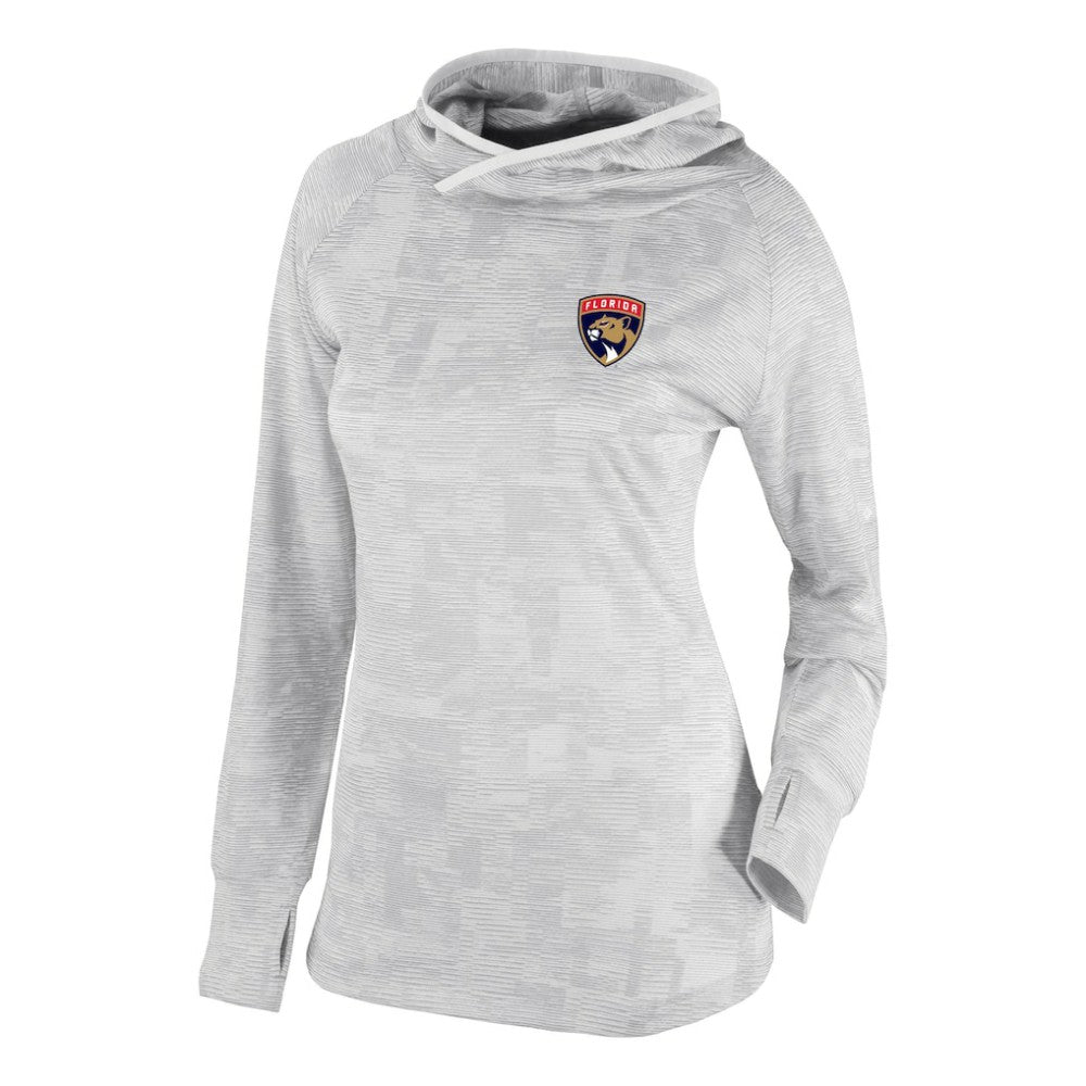 Florida Panthers Columbia Women's Omni-Wick Sunday Ball Pullover Hoodie - White - NHL