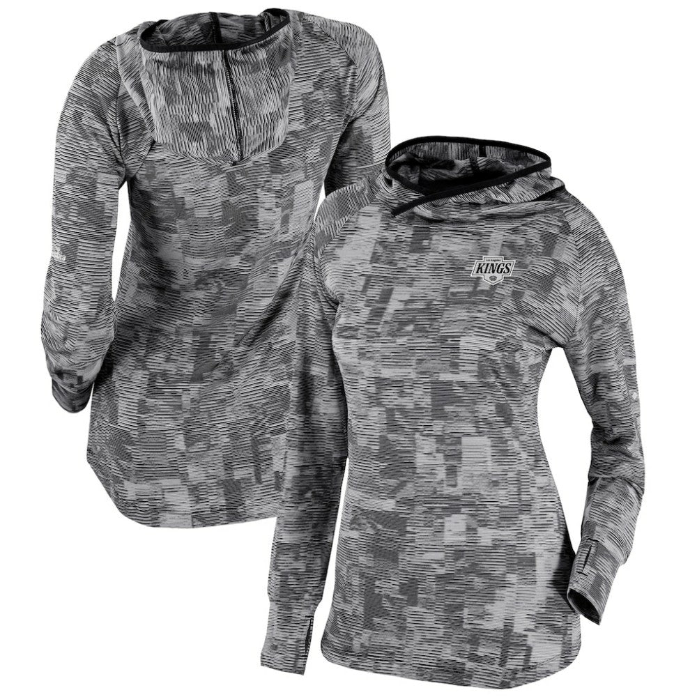 Los Angeles Kings Columbia Women's Omni-Wick Sunday Ball Pullover Hoodie - Black - NHL