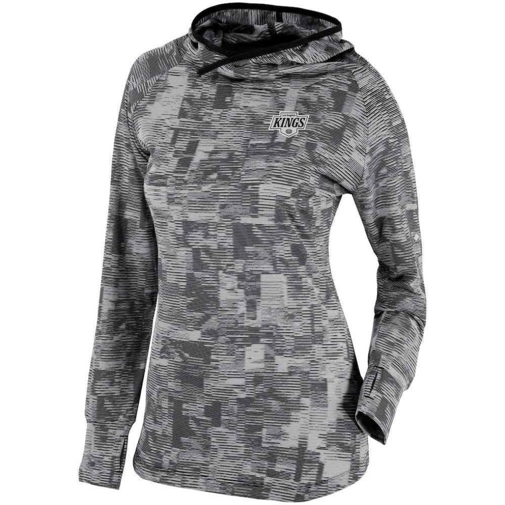 Los Angeles Kings Columbia Women's Omni-Wick Sunday Ball Pullover Hoodie - Black - NHL