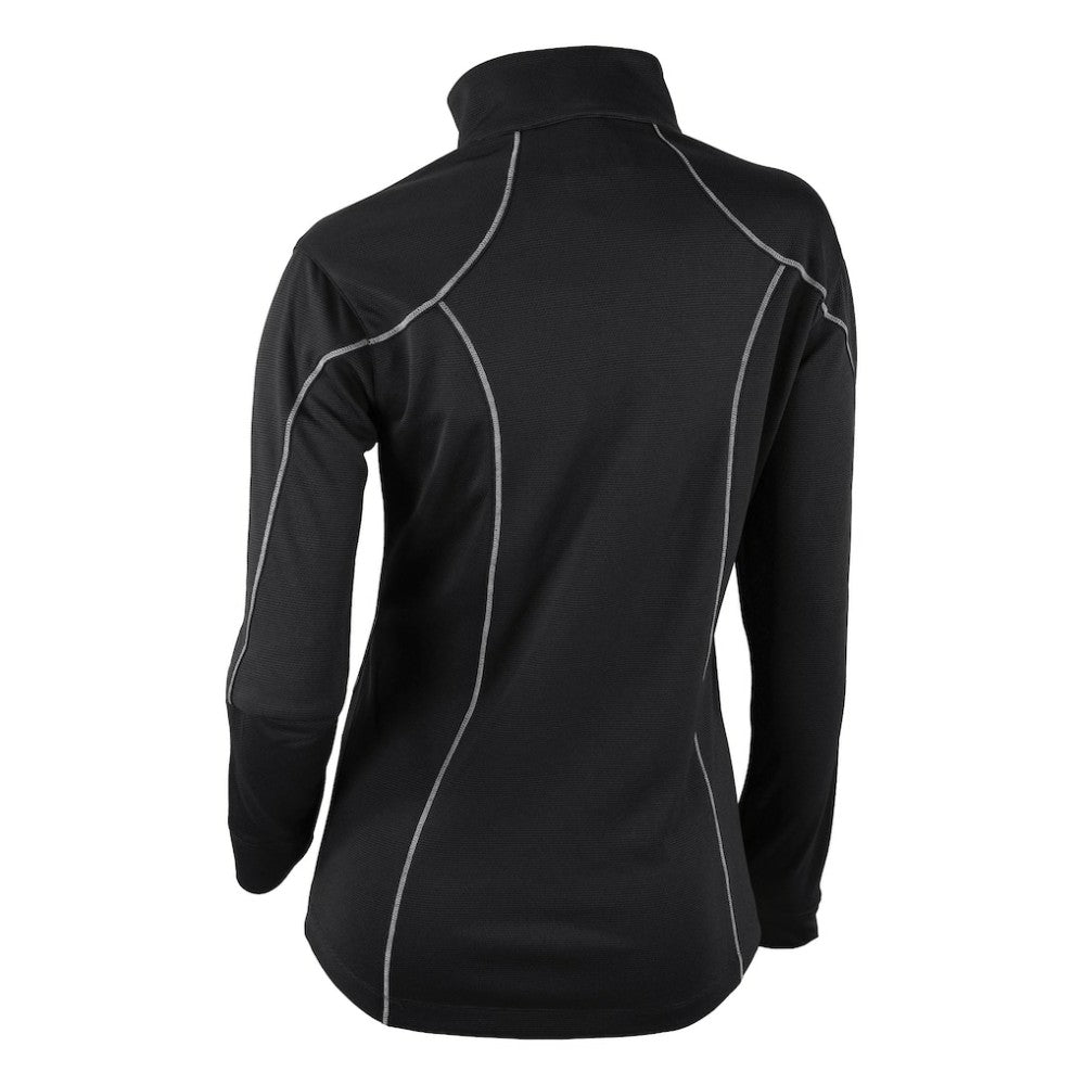 New Jersey Devils Columbia Women's Omni-Wick Shotgun 2.0 Quarter-Zip Pullover Top - Black - NHL