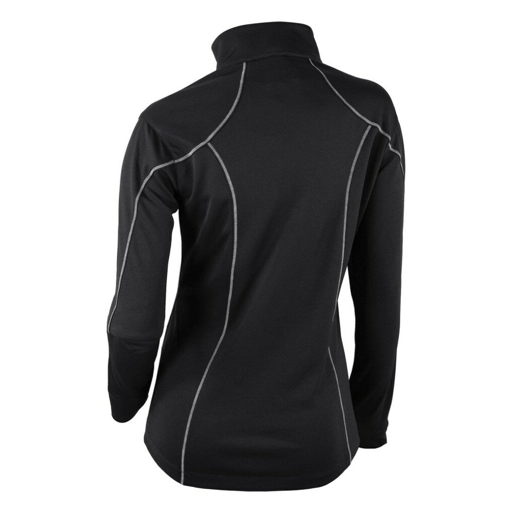 Pittsburgh Penguins Columbia Women's Omni-Wick Shotgun 2.0 Quarter-Zip Pullover Top - Black - NHL