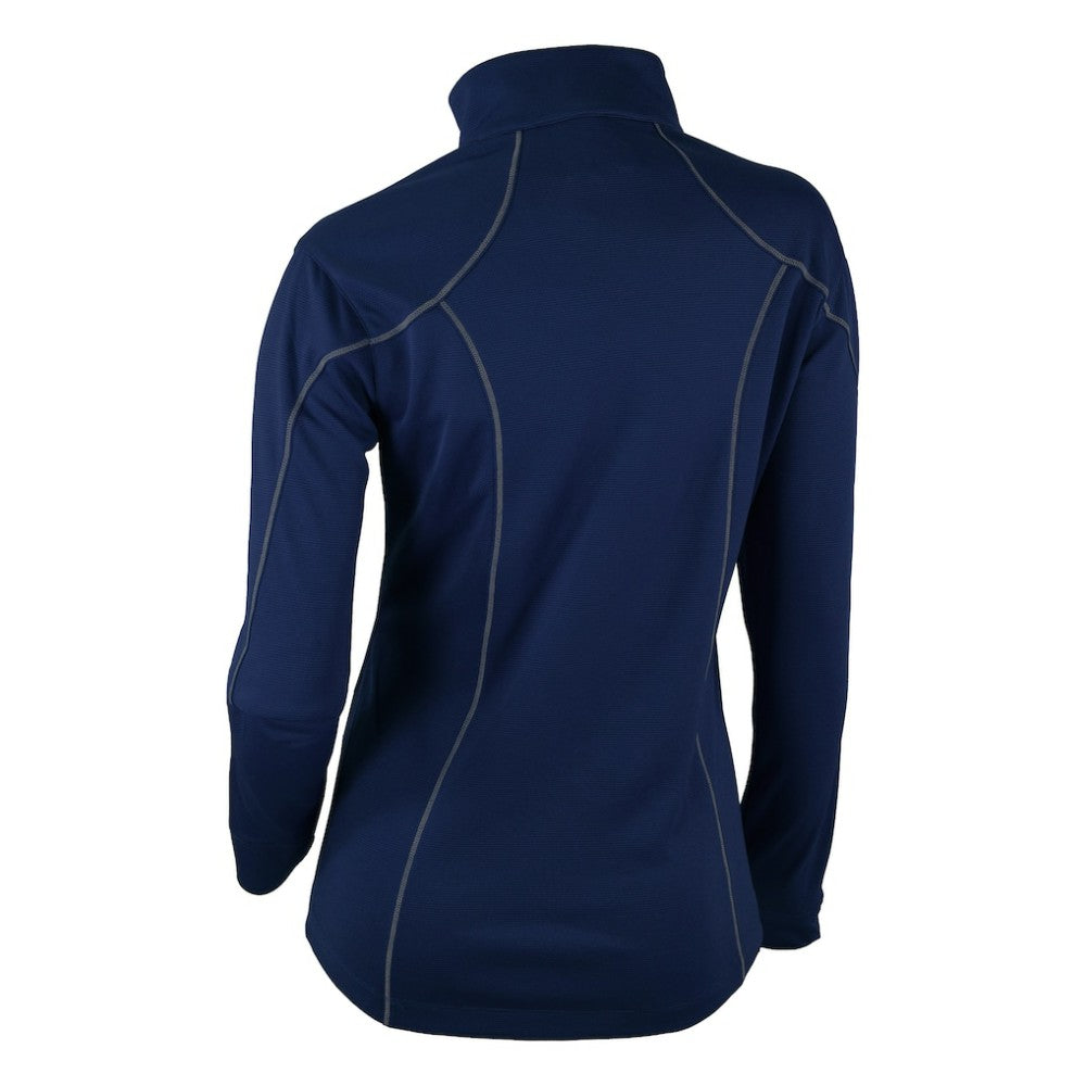 St. Louis Blues Columbia Women's Omni-Wick Shotgun 2.0 Quarter-Zip Pullover Top - Navy - NHL