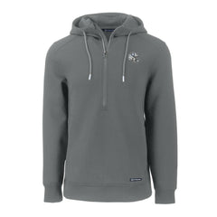 Indianapolis Colts Cutter & Buck Helmet Roam Eco Half-Zip Recycled Pullover Hoodie Gray | NFL