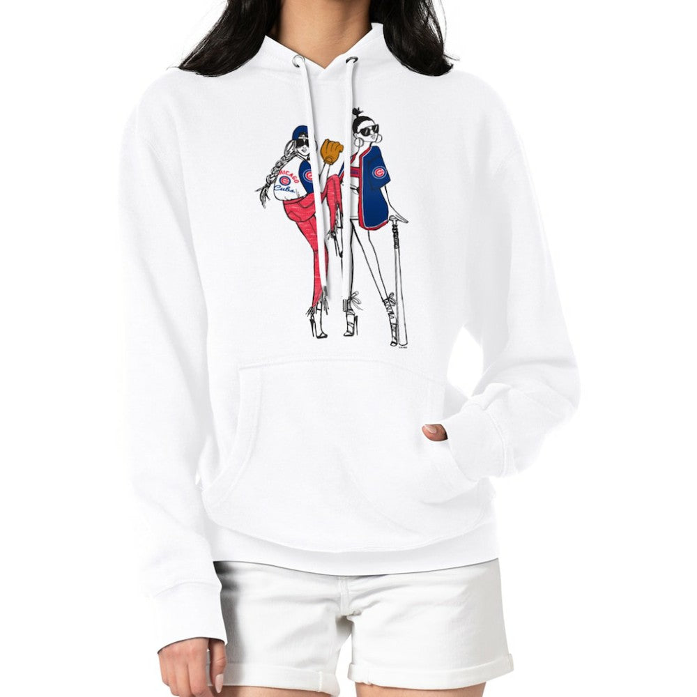 Chicago Cubs G-III 4Her by Carl Banks Women's Baseball Girls Fleece Pullover Hoodie - MLB