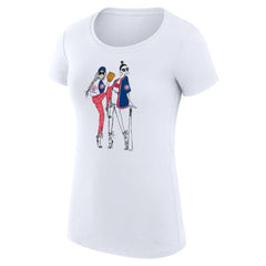 Chicago Cubs G-III 4Her by Carl Banks Women's Super-Slim Fit Lightweight Baseball Girls T-Shirt - MLB