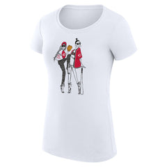 Cincinnati Reds G-III 4Her by Carl Banks Women's Super-Slim Fit Lightweight Baseball Girls T-Shirt - MLB