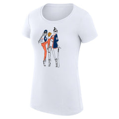 Detroit Tigers G-III 4Her by Carl Banks Women's Super-Slim Fit Lightweight Baseball Girls T-Shirt - MLB