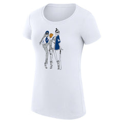 Los Angeles Dodgers G-III 4Her by Carl Banks Women's Super-Slim Fit Lightweight Baseball Girls T-Shirt - MLB