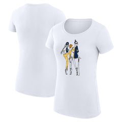Milwaukee Brewers G-III 4Her by Carl Banks Women's Super-Slim Fit Lightweight Baseball Girls T-Shirt - MLB
