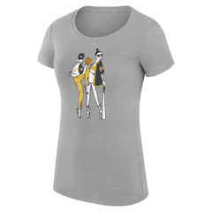 Pittsburgh Pirates G-III 4Her by Carl Banks Women's Super-Slim Fit Lightweight Baseball Girls T-Shirt - MLB