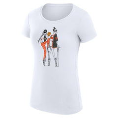 San Francisco Giants G-III 4Her by Carl Banks Women's Super-Slim Fit Lightweight Baseball Girls T-Shirt - MLB