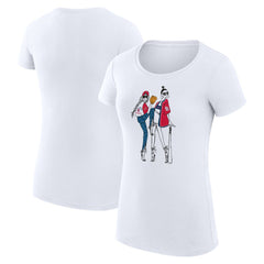 St. Louis Cardinals G-III 4Her by Carl Banks Women's Super-Slim Fit Lightweight Baseball Girls T-Shirt - MLB