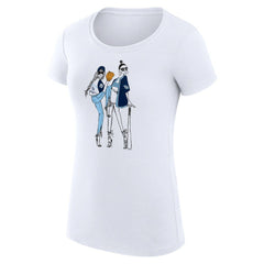 Tampa Bay Rays G-III 4Her by Carl Banks Women's Super-Slim Fit Lightweight Baseball Girls T-Shirt - MLB