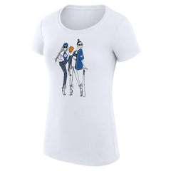 Toronto Blue Jays G-III 4Her by Carl Banks Women's Super-Slim Fit Lightweight Baseball Girls T-Shirt - MLB