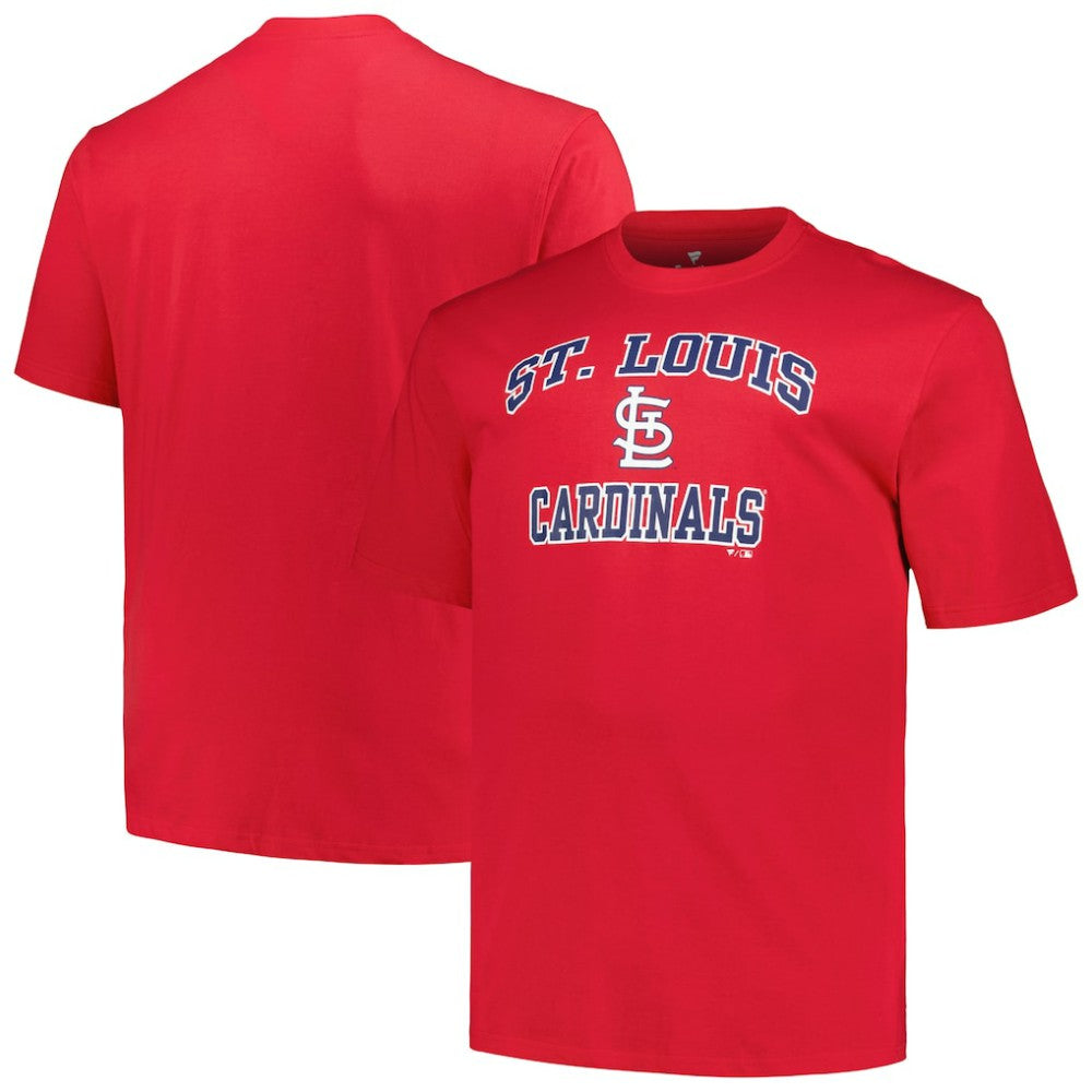 St. Louis Cardinals Profile Big & Tall Heart & Soul T-Shirt - MLB