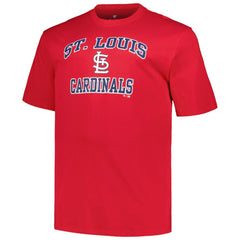 St. Louis Cardinals Profile Big & Tall Heart & Soul T-Shirt - MLB