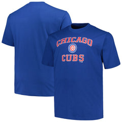Chicago Cubs Profile Big & Tall Heart & Soul T-Shirt - MLB