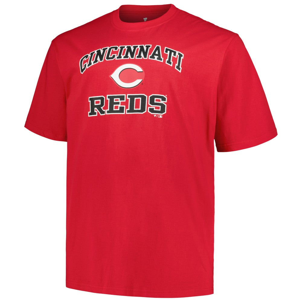 Cincinnati Reds Profile Big & Tall Heart & Soul T-Shirt - MLB