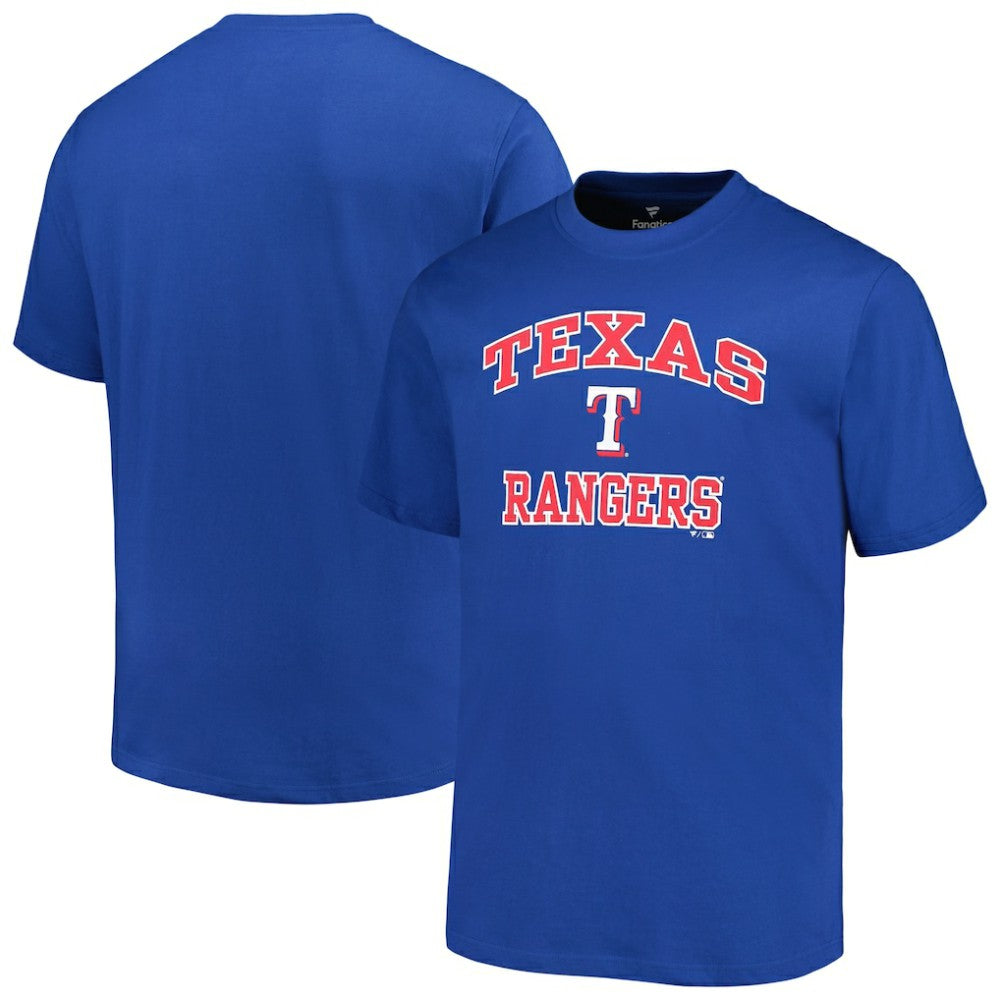 Texas Rangers Profile Big & Tall Heart & Soul T-Shirt - MLB