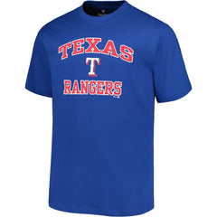 Texas Rangers Profile Big & Tall Heart & Soul T-Shirt - MLB