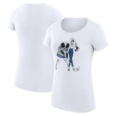 Tampa Bay Lightning G-III 4Her by Carl Banks Women's Super-Slim Fit Lightweight Hockey Girls T-Shirt - White - NHL