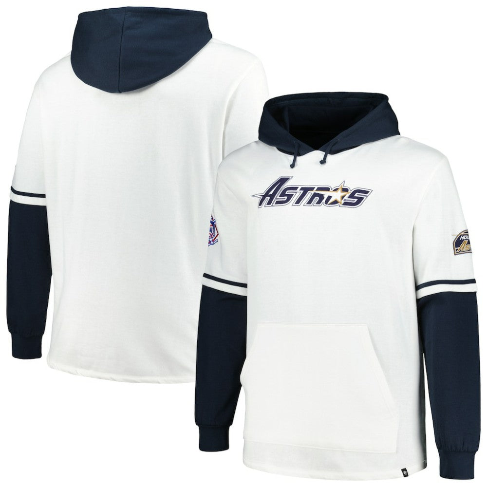 Houston Astros '47 Big & Tall Trifecta Shortstop Pullover Hoodie - MLB