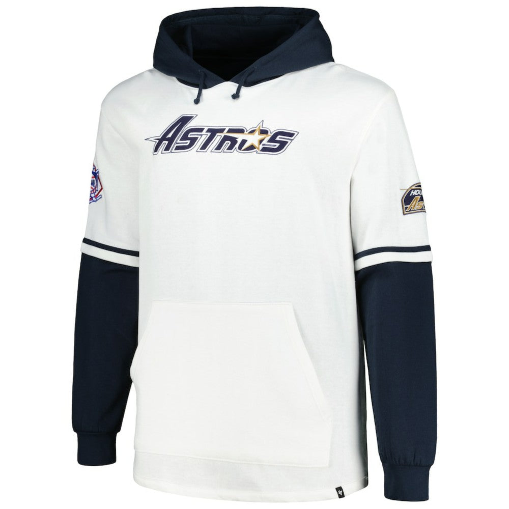 Houston Astros '47 Big & Tall Trifecta Shortstop Pullover Hoodie - MLB